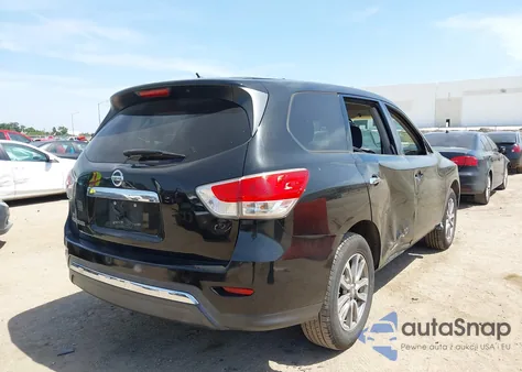 2013 Nissan Pathfinder S из США, поврежденный, VIN 5N1AR2MN3DC633927